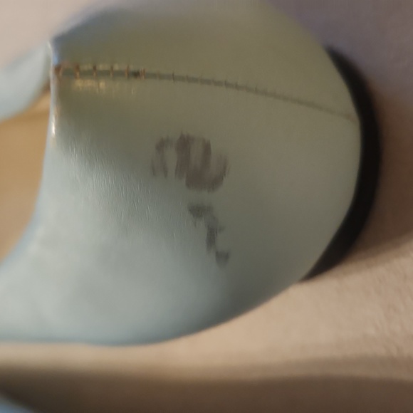 Garnett Hill Size 9 Light Blue w/Silver tip Flats - Picture 3 of 5